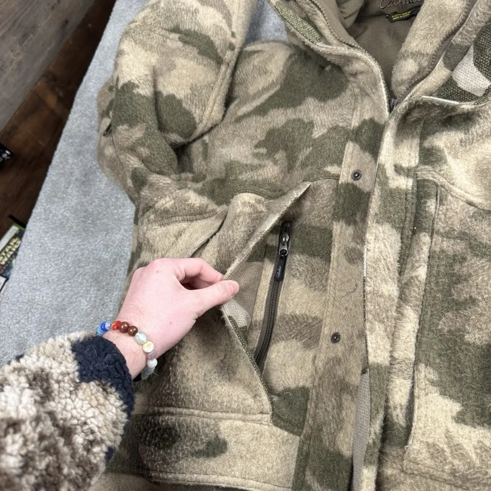 Cabela's Wooltimate Extreme‎ Stand Hunter Insulated Parka Outfitter Camo XL
